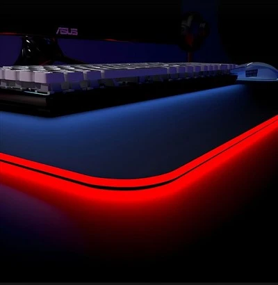 Coixinet de ratolí LED RGB impermeable